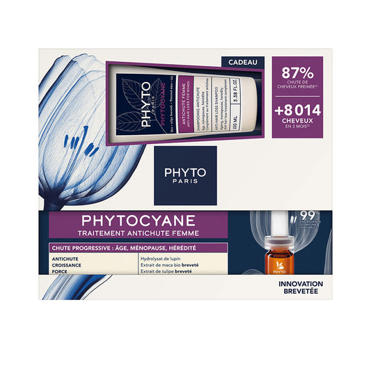 PHYTOCYANE WOMEN PROGRESSIVE HAIR LOSS + SHAMPOO SET 2 pcs