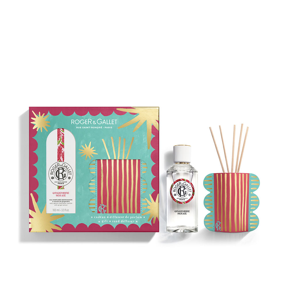 GINGEMBRE ROUGE SCENTED WATER WELL-BEING SET OF 2 pcs