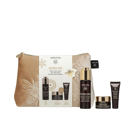 Apivita QUEEN BEE ABSOLUTE ANTI-AGING REDENSIFYING SERUM Set of 3 3 Stück