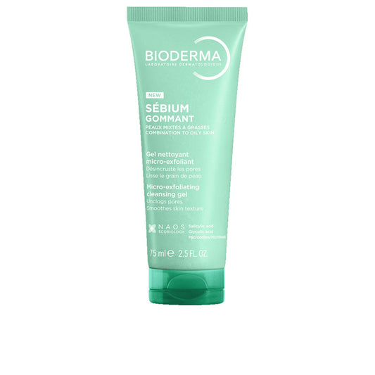 SÉBIUM GOMMANT micro-exfoliating cleansing gel for combination to oily skin 75 ml