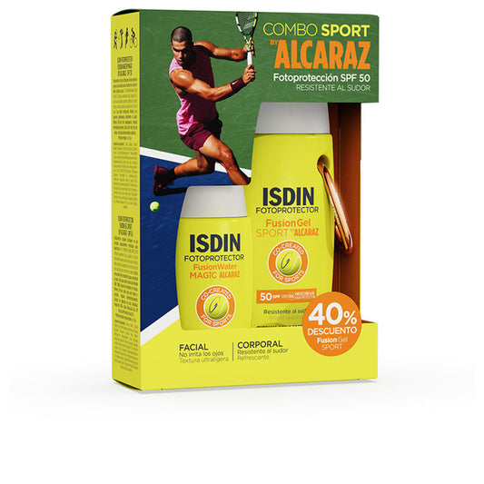 COMBO SPORT BY ALCARAZ FACE AND BODY SPF50 2-PIECE CASE
