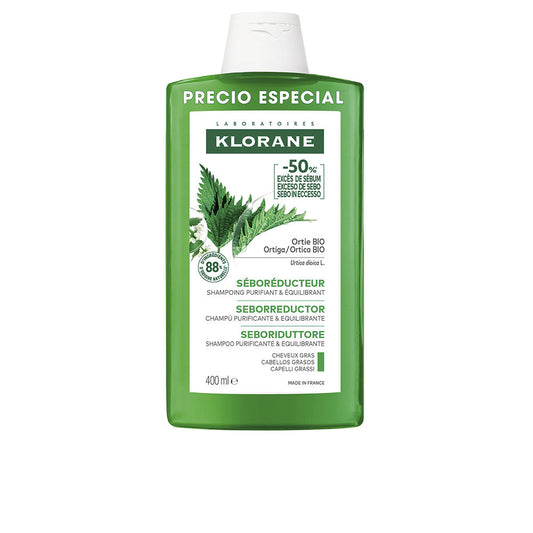 A LA ORTIGA BIO sebum-regulating shampoo for oily hair 400 ml