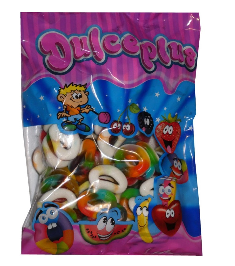 Dulceplus Jelly Rainbow Rings 1 Kg
