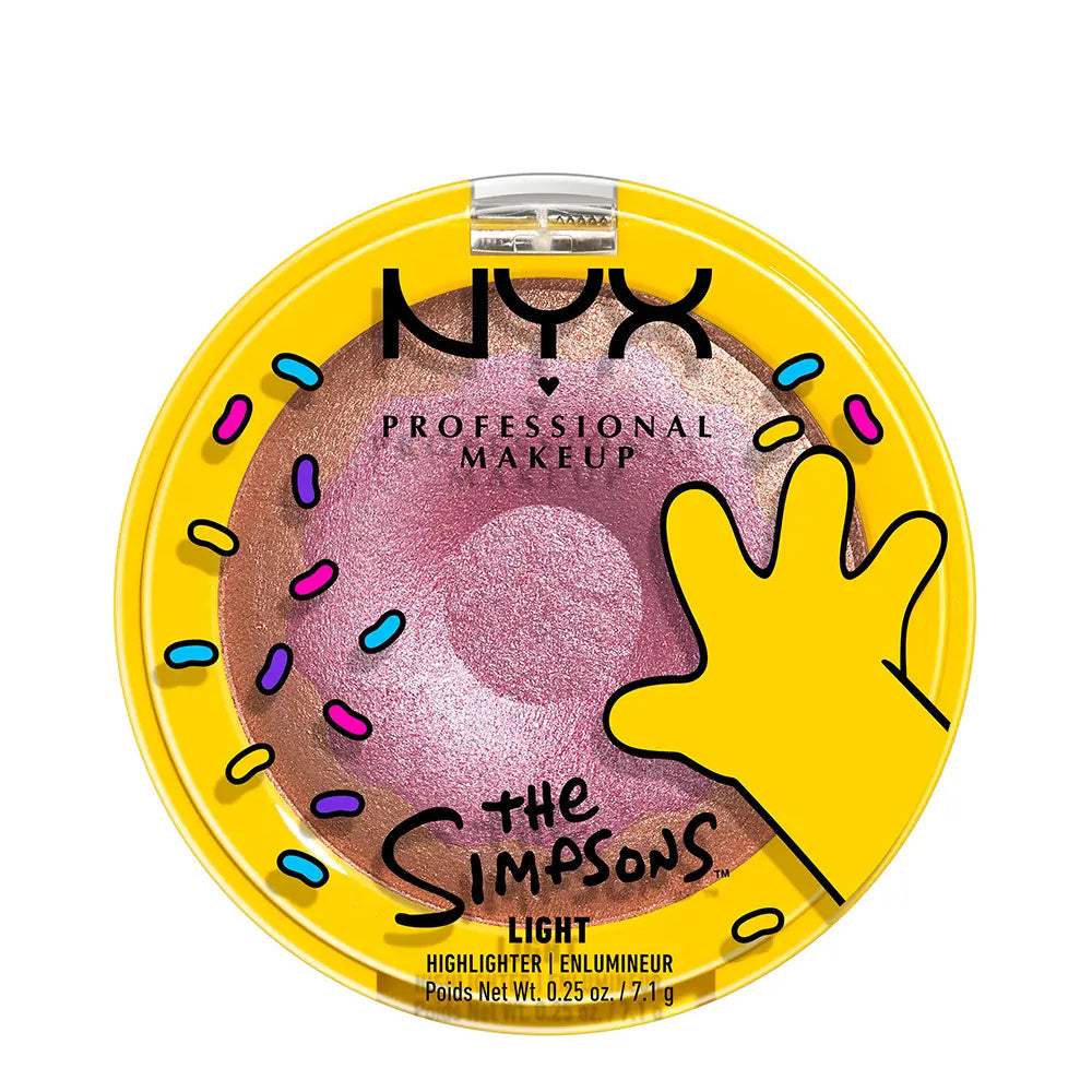 NYX NYX The Simpsons Donut Highlighter Light 7,1 g Kosmetik Make-up Highlighting