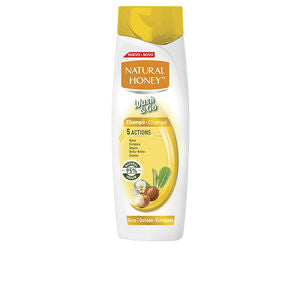 NATURAL HONEY Wash y Go Shampoo für geschädigtes Haar 400 ml