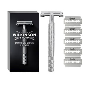WILKINSON WILKINSON Double Edge Rasiermaschine mit 6 Klingen und 6 Ersatzklingen Set Kosmetik