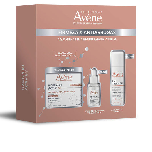 HYALURON ACTIV B3 GEL-CREAM + THERMAL WATER + HAB3 SERUM 3-PIECE SET