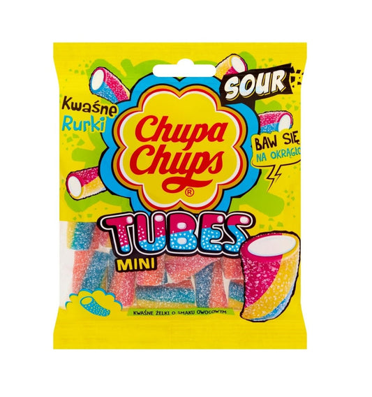 Chupa Chups Sour Tubes 90g - Candyshop.ch