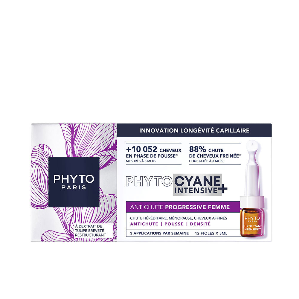 PHYTOCYANE INTENSIVE+ ampoules for women, 12 units