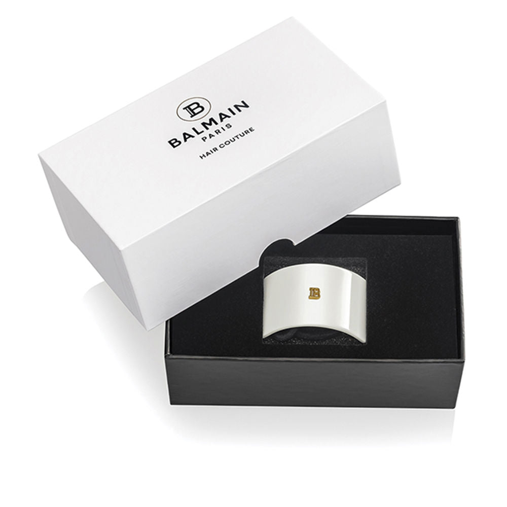 Elastic hair tie #White 1 unit