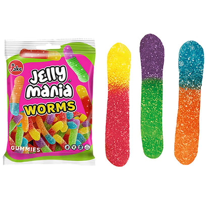Jake Sour Worms Fruchtmischung 100g