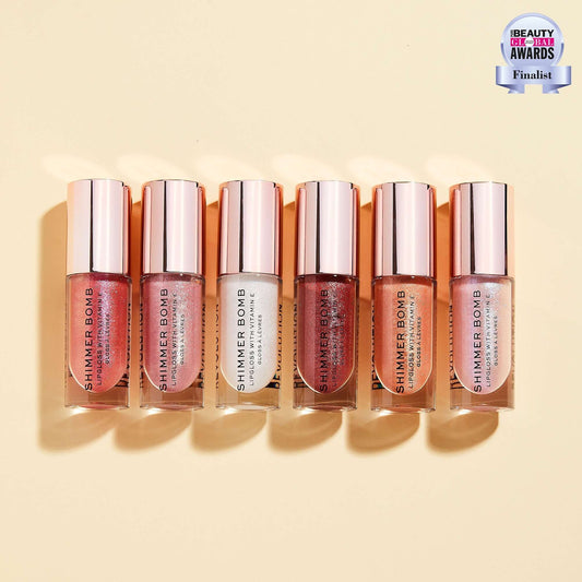 REVOLUTION MAKE UP REVOLUTION MAKE UP Shimmer Bomb Lipgloss Glimmer 4 ml Glänzender Lippen-Gloss