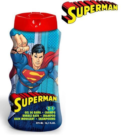 CARTOON Lorenay Superman Gel Y Champu 475 Kosmetik