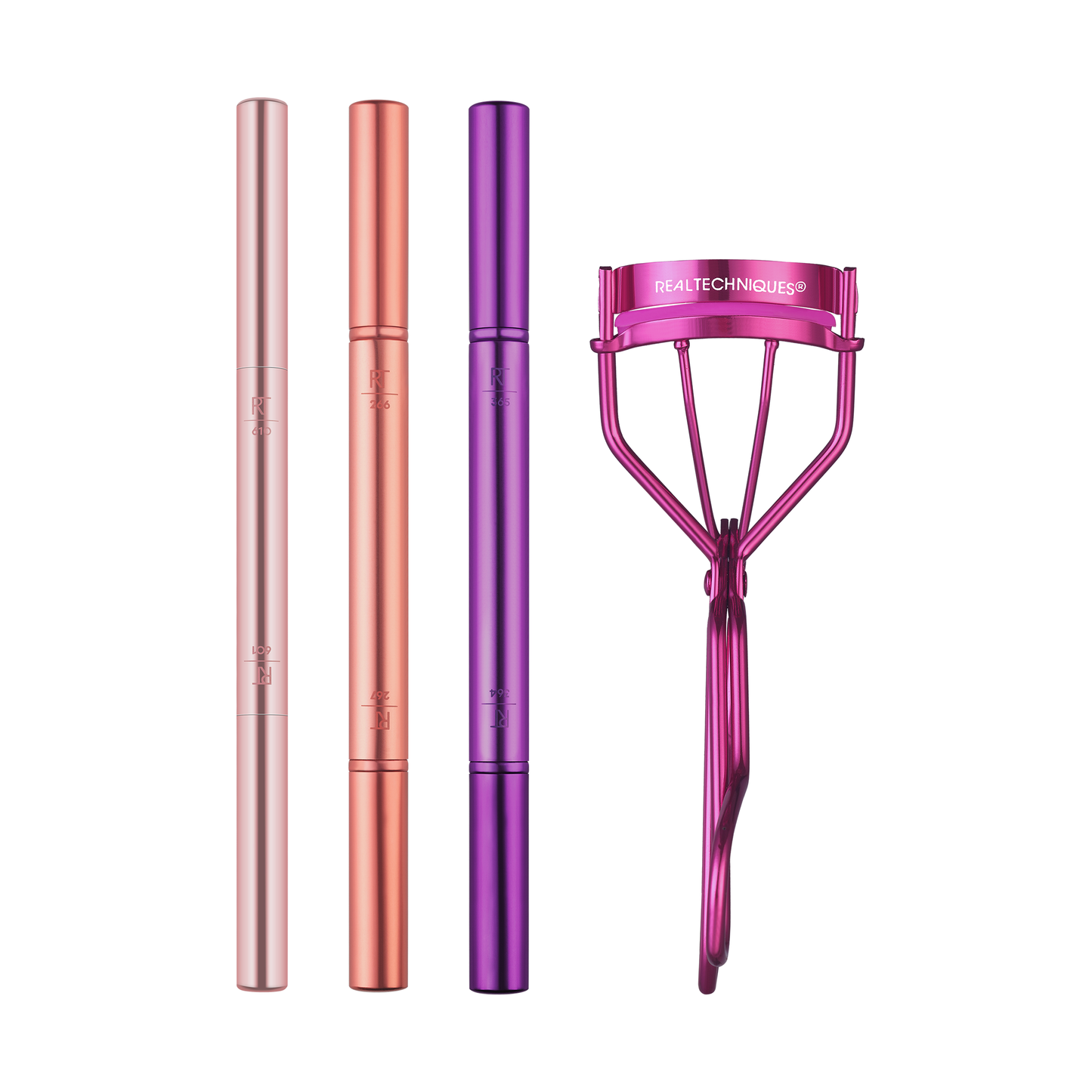 Real Techniques Double Time Brush Last Estuche 4 Piezas