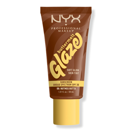 NYX NYX Buttermelt Glaze Protector Solar Tint SPF30 08 Nutmeg Butta 30 ml Haarfarbe