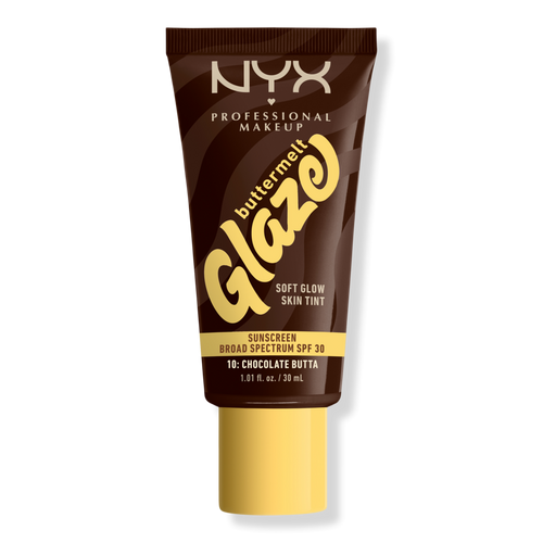 NYX NYX Buttermelt Glaze Tönender Sonnenschutz LSF 30 10 Chocolate Butta 30 ml Haarfarbe