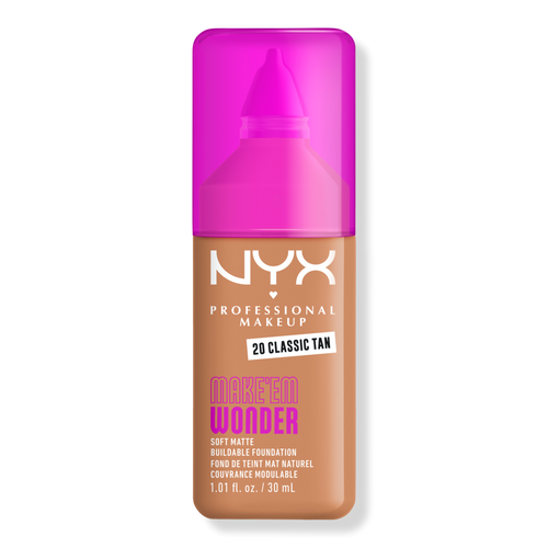 NYX Make'em Wonder Foundation 20 Classic Tan 30 ml Flüssige Foundation