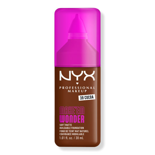NYX NYX Make'em Wonder Foundation 39 Cocoa 30 ml Flüssigfoundation
