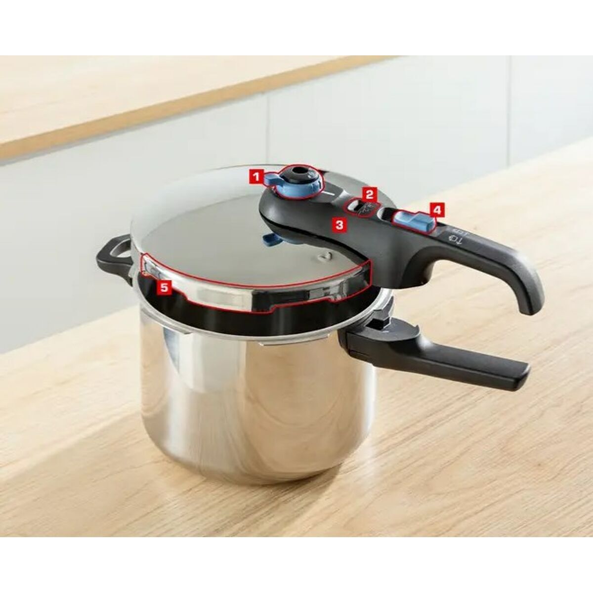 Tefal Express-Töpfe Tefal Trendy+    4+6L Edelstahl 6 L