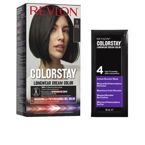 Revlon Revlon, Colorstay, Permanente Haarfarbe, 1 Black, 130 ml Regular