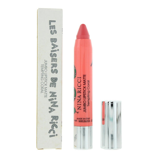 Nina Ricci Nina Ricci, Jumbo Lipstick Matte, Matt, Creme-Lippenstift, Verlockende Koralle, 2.5 g Regular