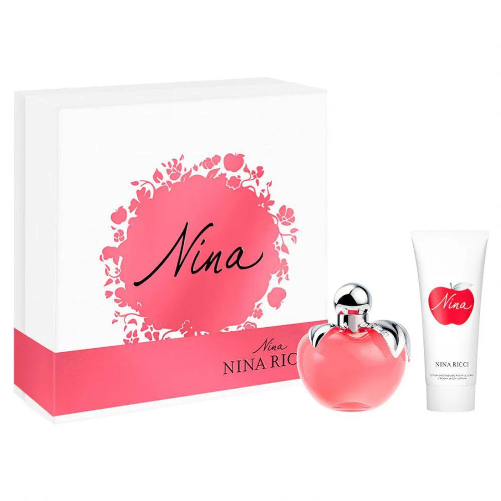 NINA RICCI Nina Ricci Nina Eau de Toilette 80 ml und Creamy Loción Corporal 75 ml Set Parfüm