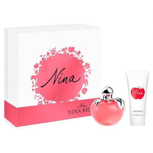 NINA RICCI Nina Ricci Nina Eau de Toilette 80 ml und Creamy Loción Corporal 75 ml Set Parfüm