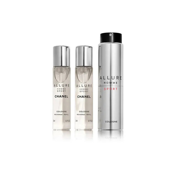 CHANEL CHANEL Allure Homme Sport Travel Spray Nachfüllbar Set 3 Artikel Kosmetik