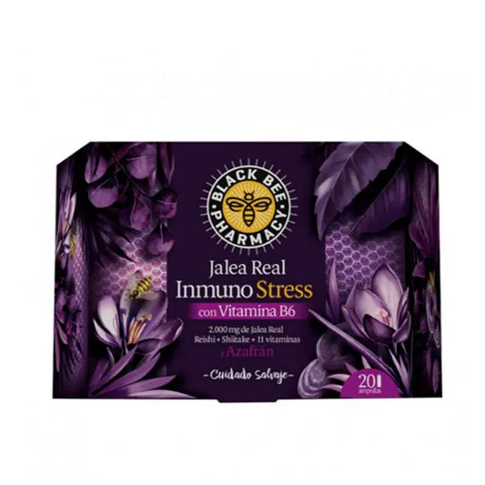 BLACK BEE Gelée Royale Immuno Stress 20 Fläschchen Kosmetikpflege