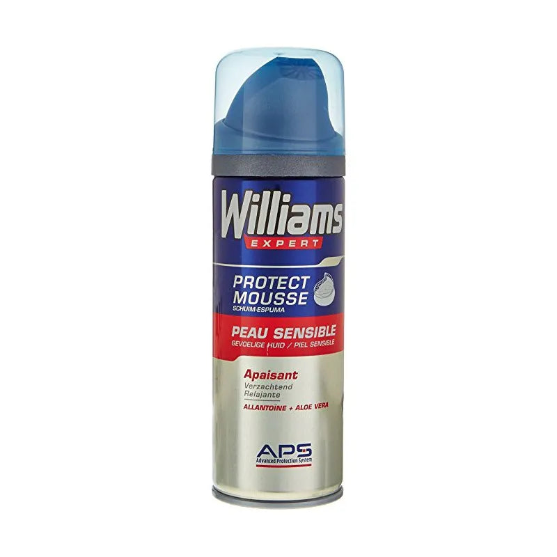 WILLIAMS EXPERT WILLIAMS EXPERT Rasierschaum Sensitive Skin 200 ml für empfindliche Haut Kosmetik
