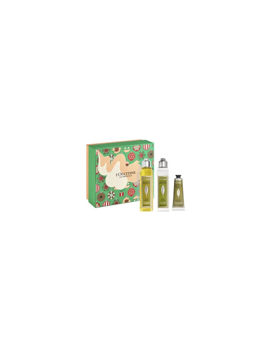 L'OCCITANE Set L'occitane Verveine Fraicher 250 ml Body 250 ml Gel Manos 30 ml@ Kosmetik