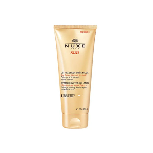 NUXE Sun Erfrischende After Sun Milch Gesichtund Körper 200 ml Sonnenpflege
