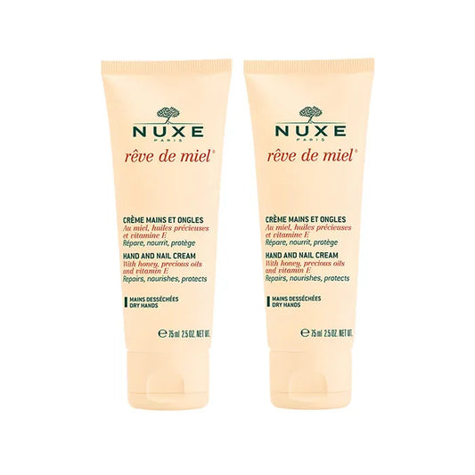 NUXE NUXE Rêve de Miel Hand- und Nagelcreme 2 x 50 ml Nagelpflege