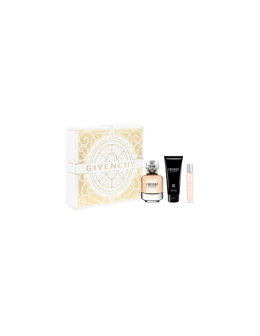 GIVENCHY GIVENCHY L'interdit Eau de Parfum 80 ml Körpermilch 75 ml Reise-Spray 12,5 ml Parfüm