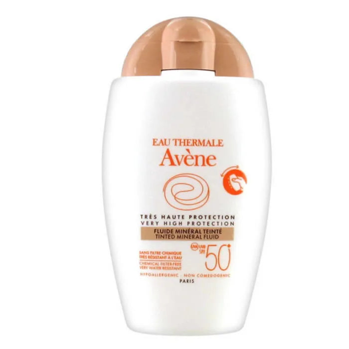 AVÈNE AVÈNE Mineralisches Sonnenfluid Getönt SPF 50+ 40 ml Sonnenpflege