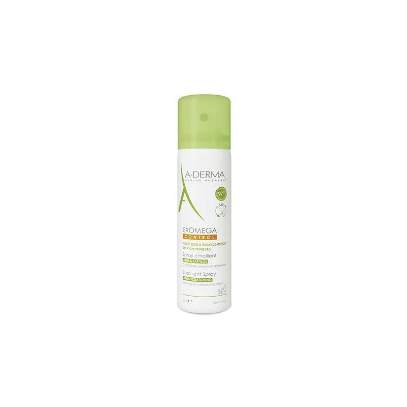A-DERMA A-DERMA Exomega Control Spray 50 ml Hautpflege Spray Kosmetik