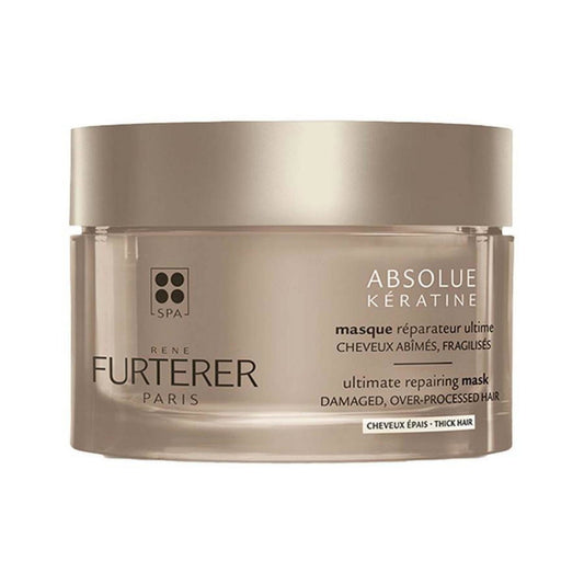 Rene Furterer Rene Furterer, Absolue Keratine, Pflanzenbasiert, Haarbehandlungs-Crememaske, Reparaturen, 200 ml Regular