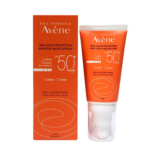 AVÈNE Gesichtscreme SPF50+ für trockene und empfindliche Haut 50 ml