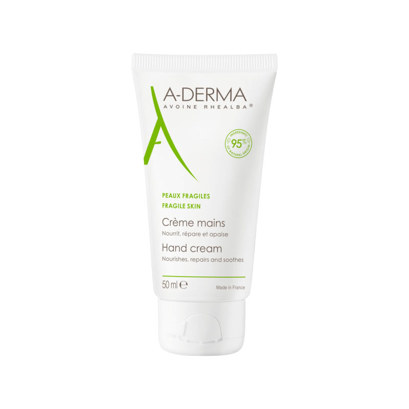 A-Derma Feuchtigkeitsspendende Hand- Und Nagelcreme 50ml