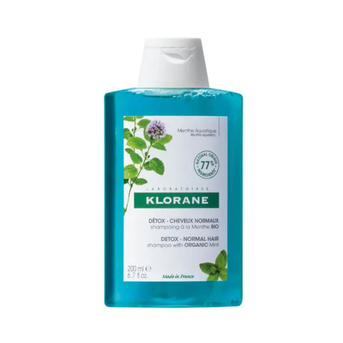 KLORANE Klorane Aqua Mint Detox Shampoo 200 ml