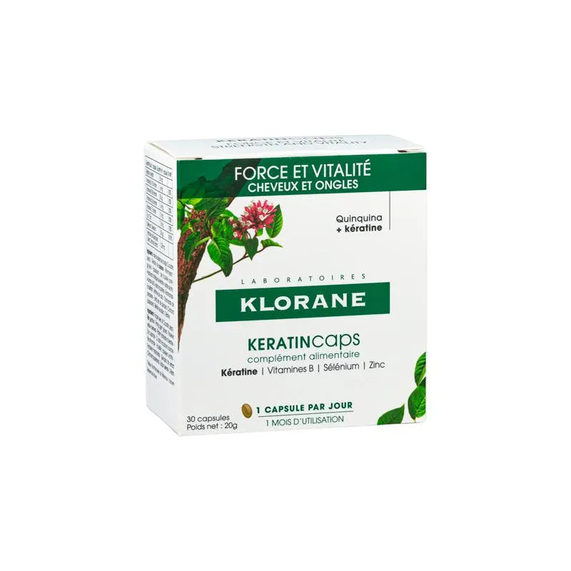 Klorane Keratincaps Stärke Und Vitalität 30 Kapseln