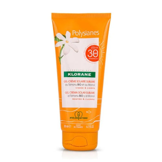 KLORANE Polysianes Sublime Sonnencreme Gel SPF 30 200 ml