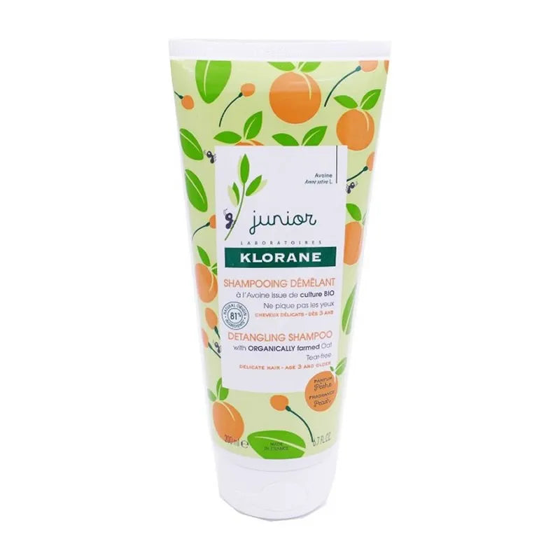 KLORANE KLORANE Junior Entwirrendes Shampoo mit Pfirsich 200 ml