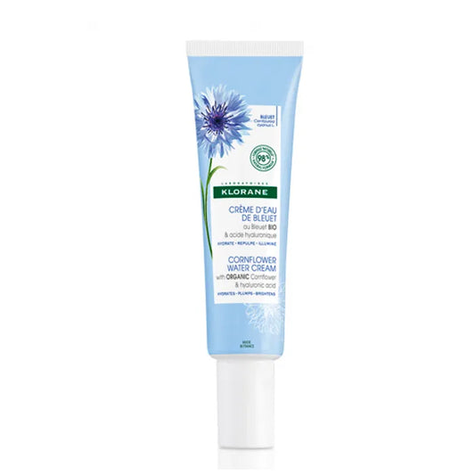 KLORANE Bleuet Gel-Creme mit Wasser 30 ml Pflege für Gesicht und Augen
