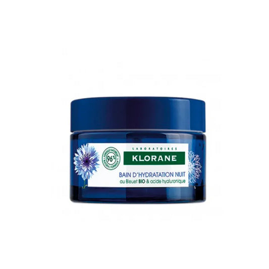 KLORANE Klorane Organic Cornflower Night Moisturising Bath 50 ml Gesichtscreme