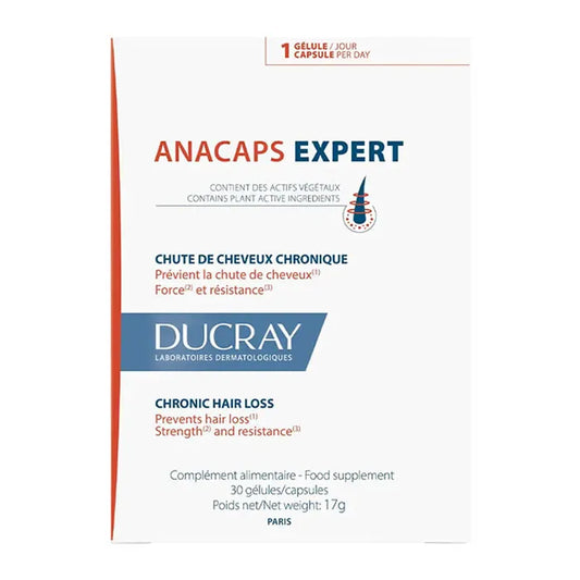 DUCRAY DUCRAY Anacaps Expert Reaccional Nahrungsergänzung bei Haarausfall 30 Kapseln Haarpflege