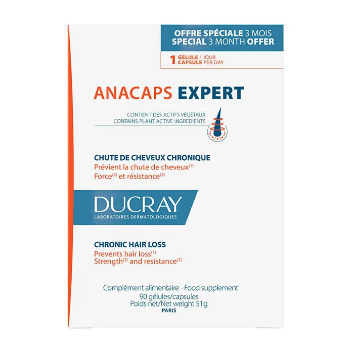 Anacaps Expert Haarausfall Ergänzung 3x30 Einheiten