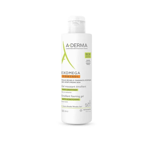 A-DERMA A-Derma Exomega Control Gel Espumoso Emoliente 500 ml Kosmetik