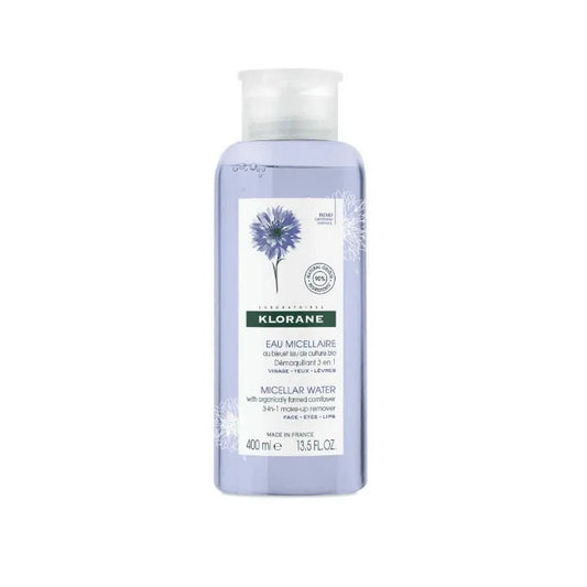 KLORANE Mizellares Wasser mit Kornblume Make-up Entferner 3-in-1 400 ml Kosmetik