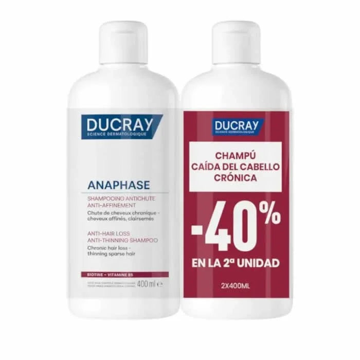 DUCRAY DUCRAY Anaphase Chronic Shampoo gegen Haarausfall 2 x 400 ml